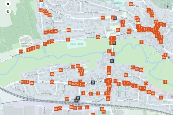 Ein Bild von Verkehrskonzept Veitsbronn